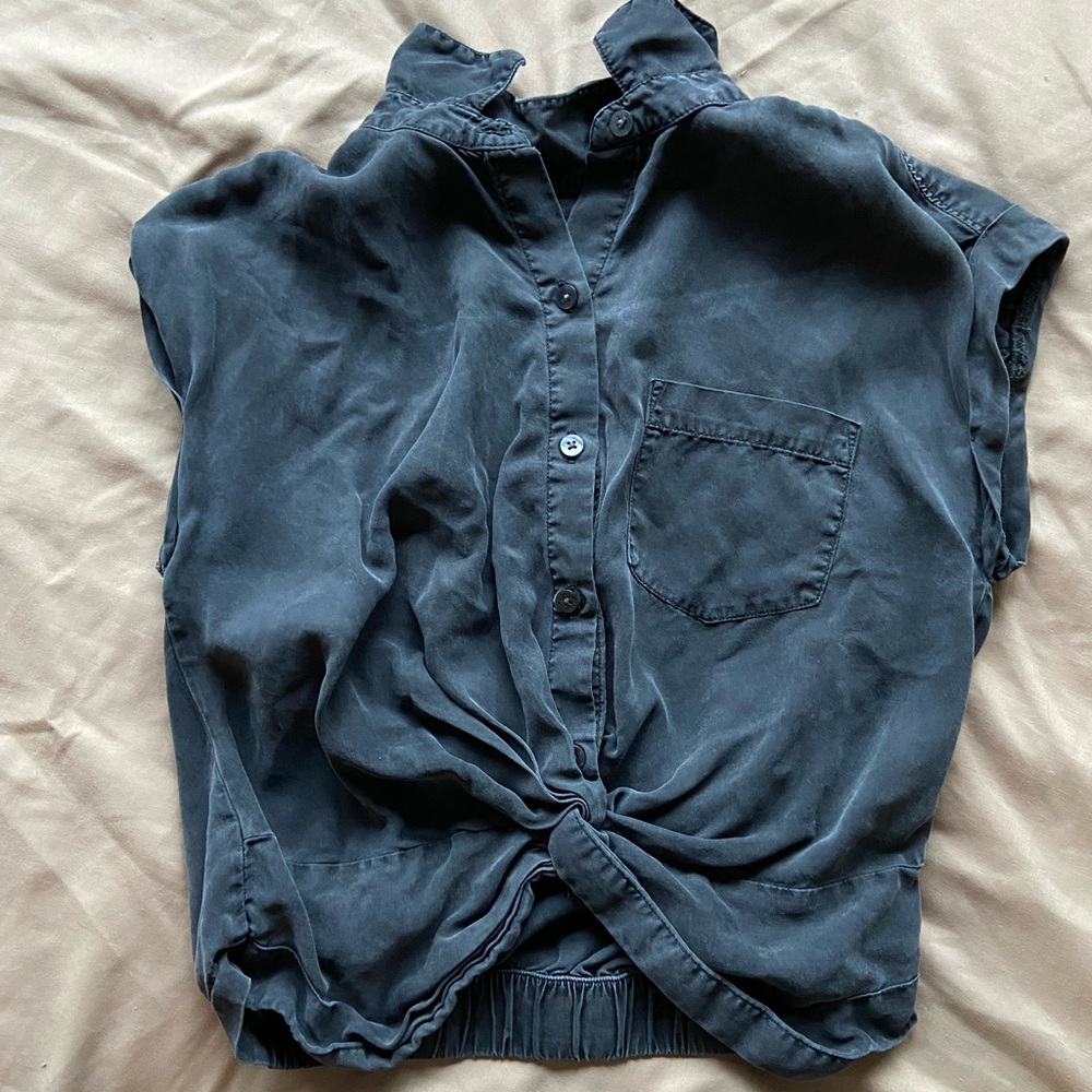 Abercrombie and Fitch Cut Off Crop Top